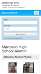 Mobile Screenshot of manzanohighschool.org